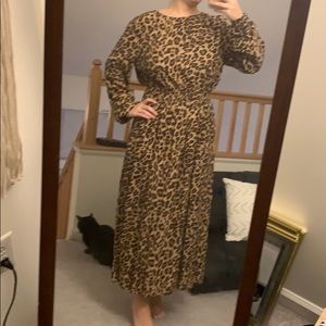 Leopard Maxi with elastic waist